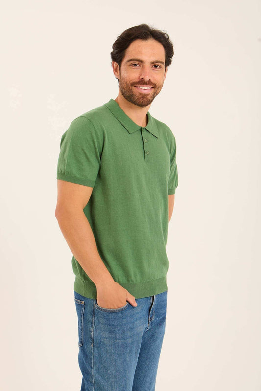 Classic Solid Short Sleeves Polo Shirt