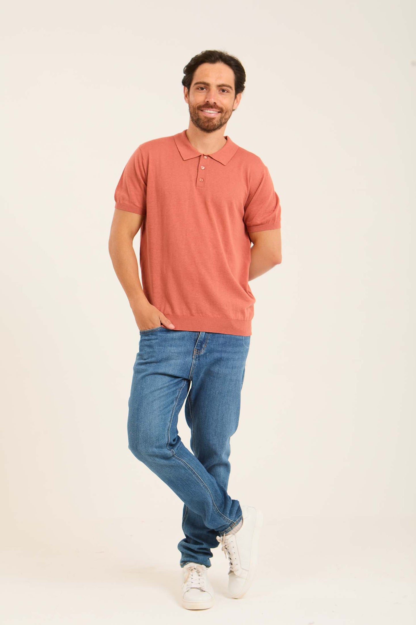 Classic Solid Short Sleeves Polo Shirt