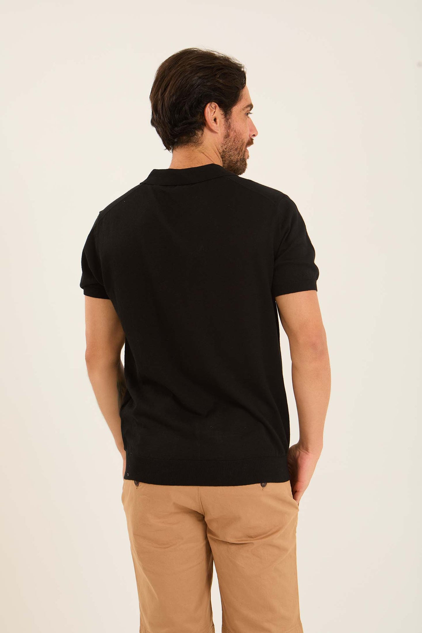 Classic Solid Short Sleeves Polo Shirt