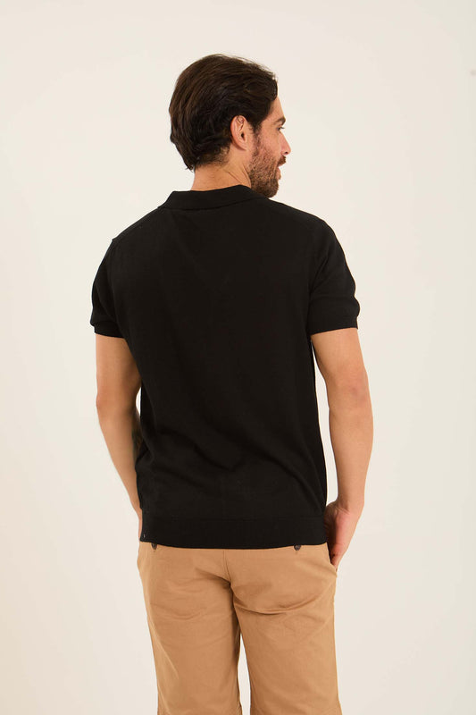 Classic Solid Short Sleeves Polo Shirt