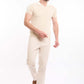 Men Polo   Shirt Beige