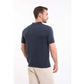 Striped Short Sleeves Buttoned Polo Shirt