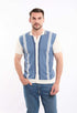 Turn Down Collar Striped Winter Shirt