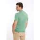 Wide Stripes Slip On Tricote Polo Shirt