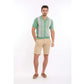 Wide Stripes Slip On Tricote Polo Shirt