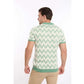 V-Neck Slip On Chevron Polo Shirt