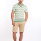 V-Neck Slip On Chevron Polo Shirt