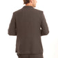 Linen-Cotton Modern Single-Breasted Blazer