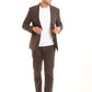 Linen-Cotton Modern Single-Breasted Blazer