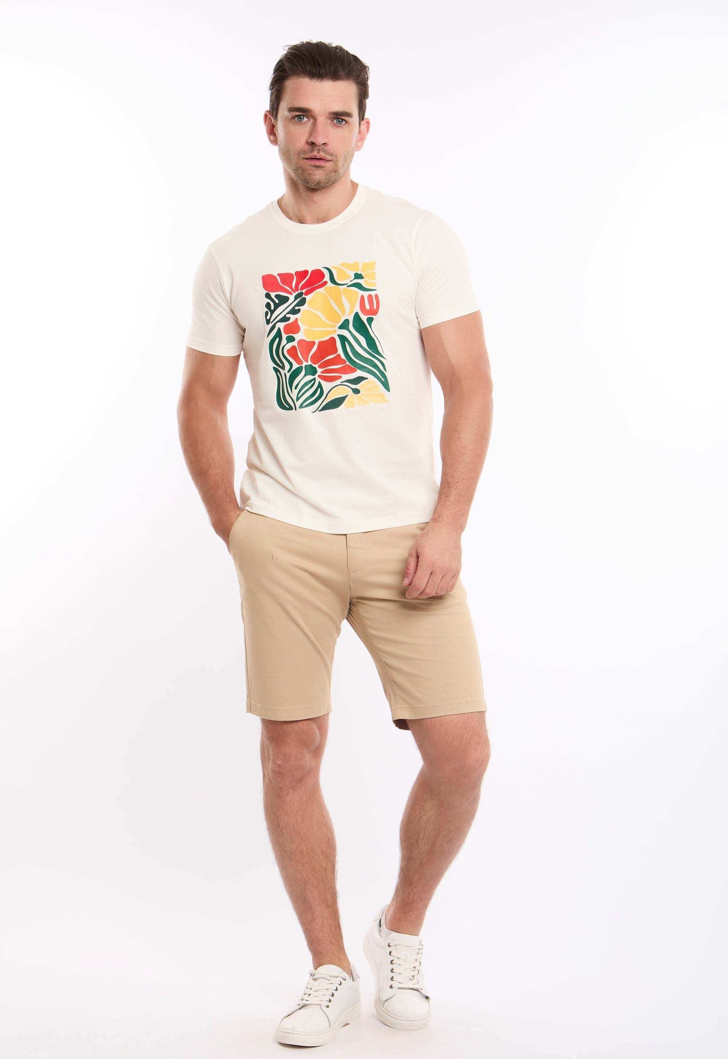 Comfy Solid Slim Fit Shorts