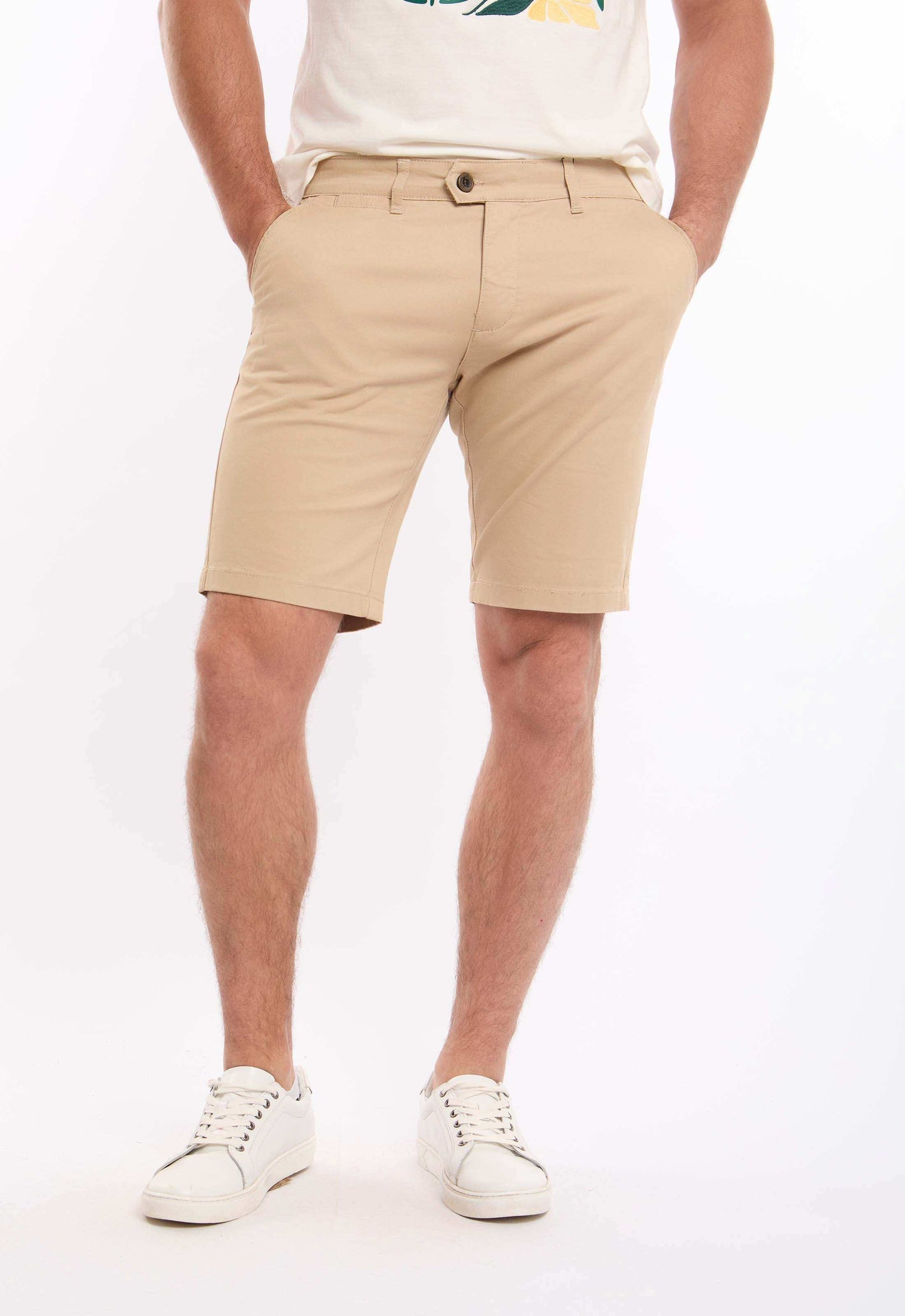 Comfy Solid Slim Fit Shorts
