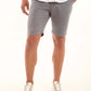 Elegant Linen Shorts with Side Pockets
