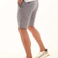 Elegant Linen Shorts with Side Pockets