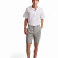 Elegant Linen Shorts with Side Pockets