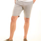 Elegant Linen Shorts with Side Pockets