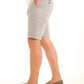 Elegant Linen Shorts with Side Pockets