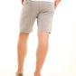 Elegant Linen Shorts with Side Pockets