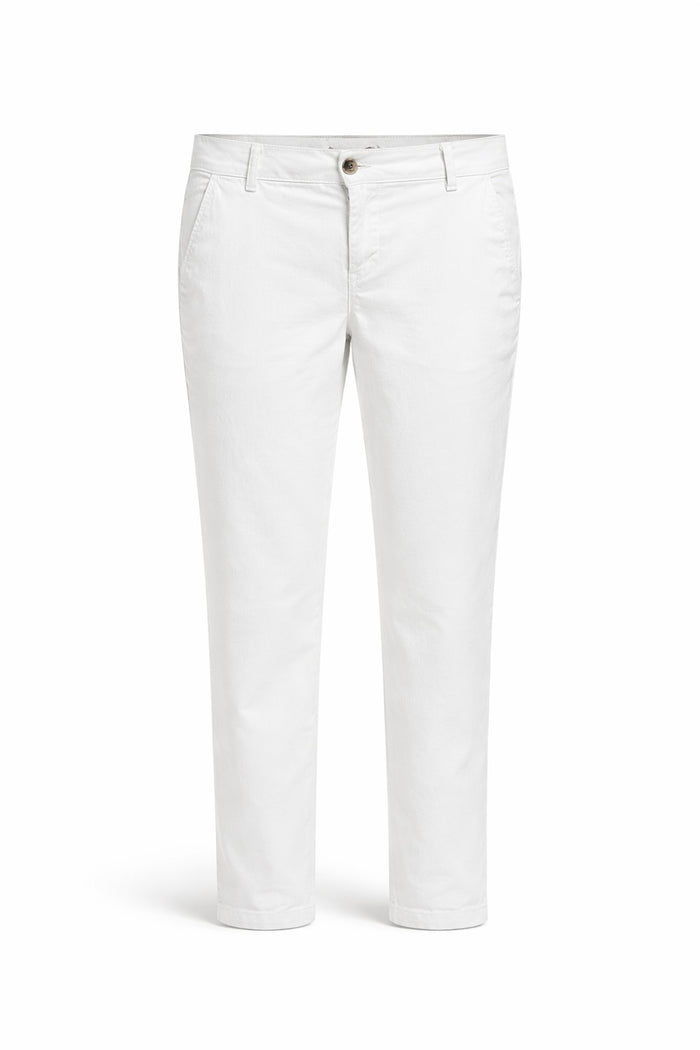 Men Pant Chino Off White