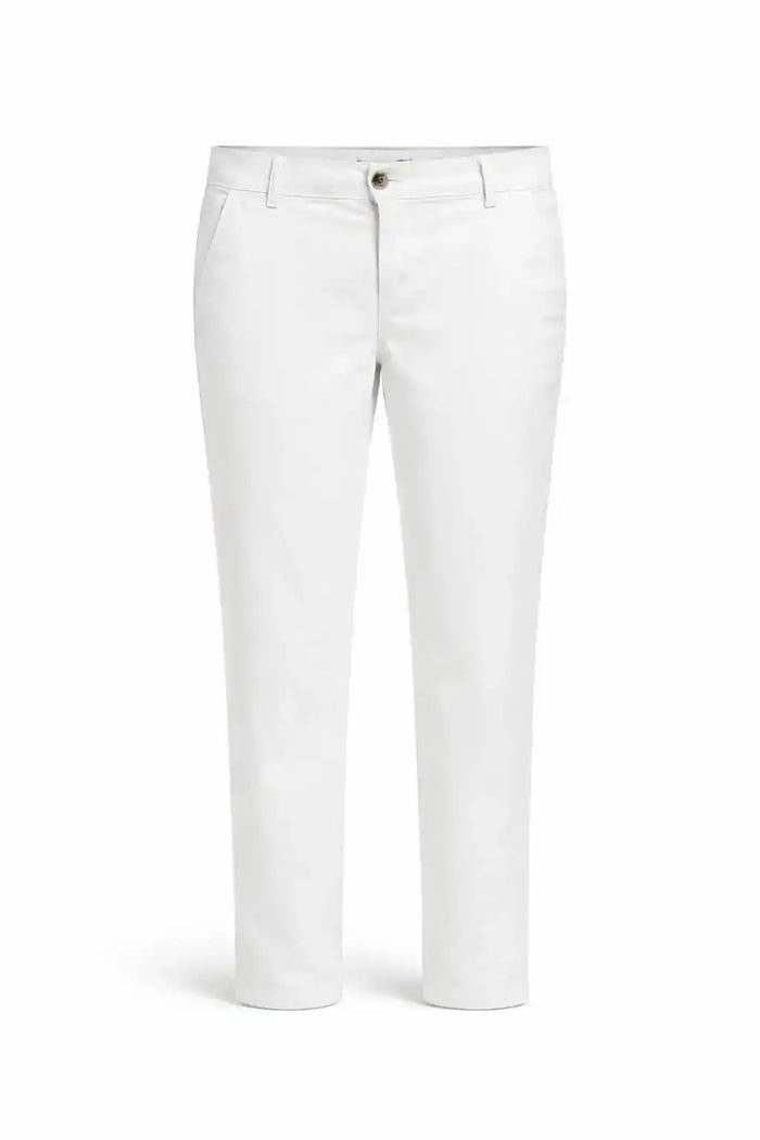 Men Pant Chino Off White