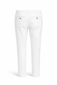 Men Pant Chino Off White