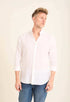 Textured Lightweight Summer Linen Shirt