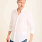 Textured Lightweight Summer Linen Shirt