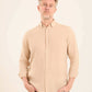 Textured Lightweight Summer Linen Shirt