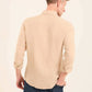 Textured Lightweight Summer Linen Shirt
