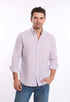 Textured Lightweight Summer Linen Shirt