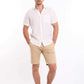 Textured Linen Short Sleeves Shirt with Pocket