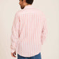 Dual-Tone Striped Long Sleeves Shirt
