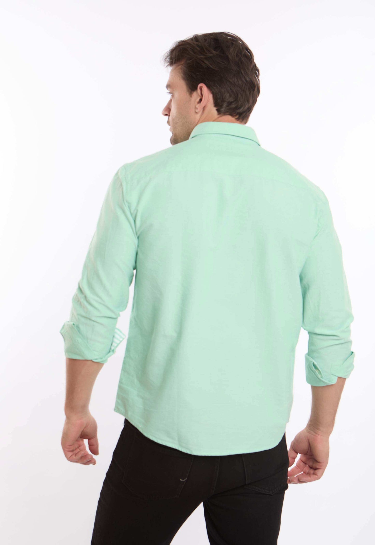 Elegant Solid Long Sleeves Shirt