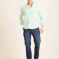 Dual-Tone Striped Casual Shirt