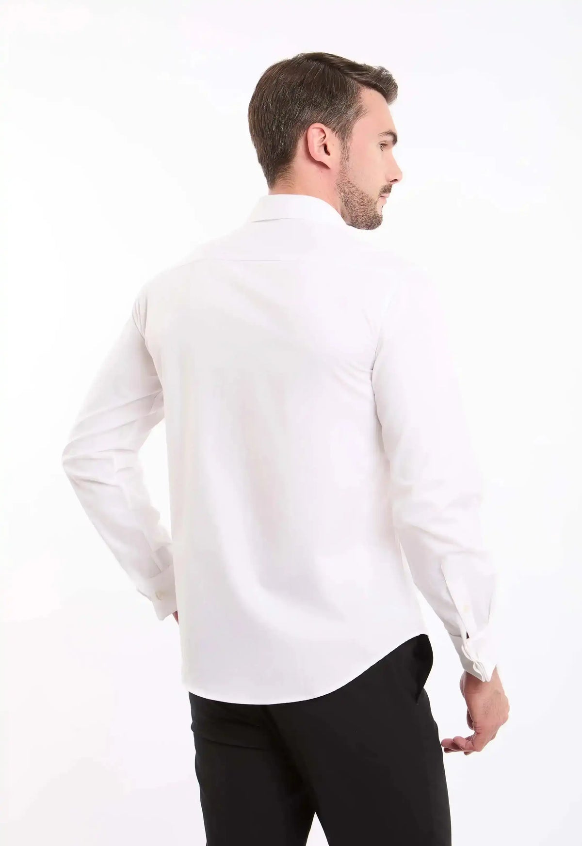 Regular Fit Solid Classic Shirt
