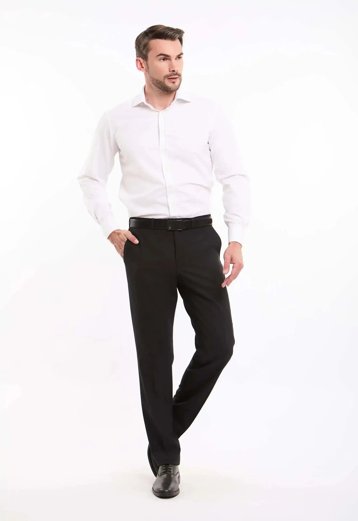 Regular Fit Solid Classic Shirt
