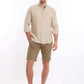 Pencil Stripes Casual Linen Shirt