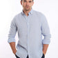 Pencil Stripes Casual Linen Shirt