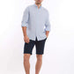 Pencil Stripes Casual Linen Shirt