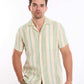 Textured Stripes Casual Summer Shirt