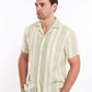 Textured Stripes Casual Summer Shirt