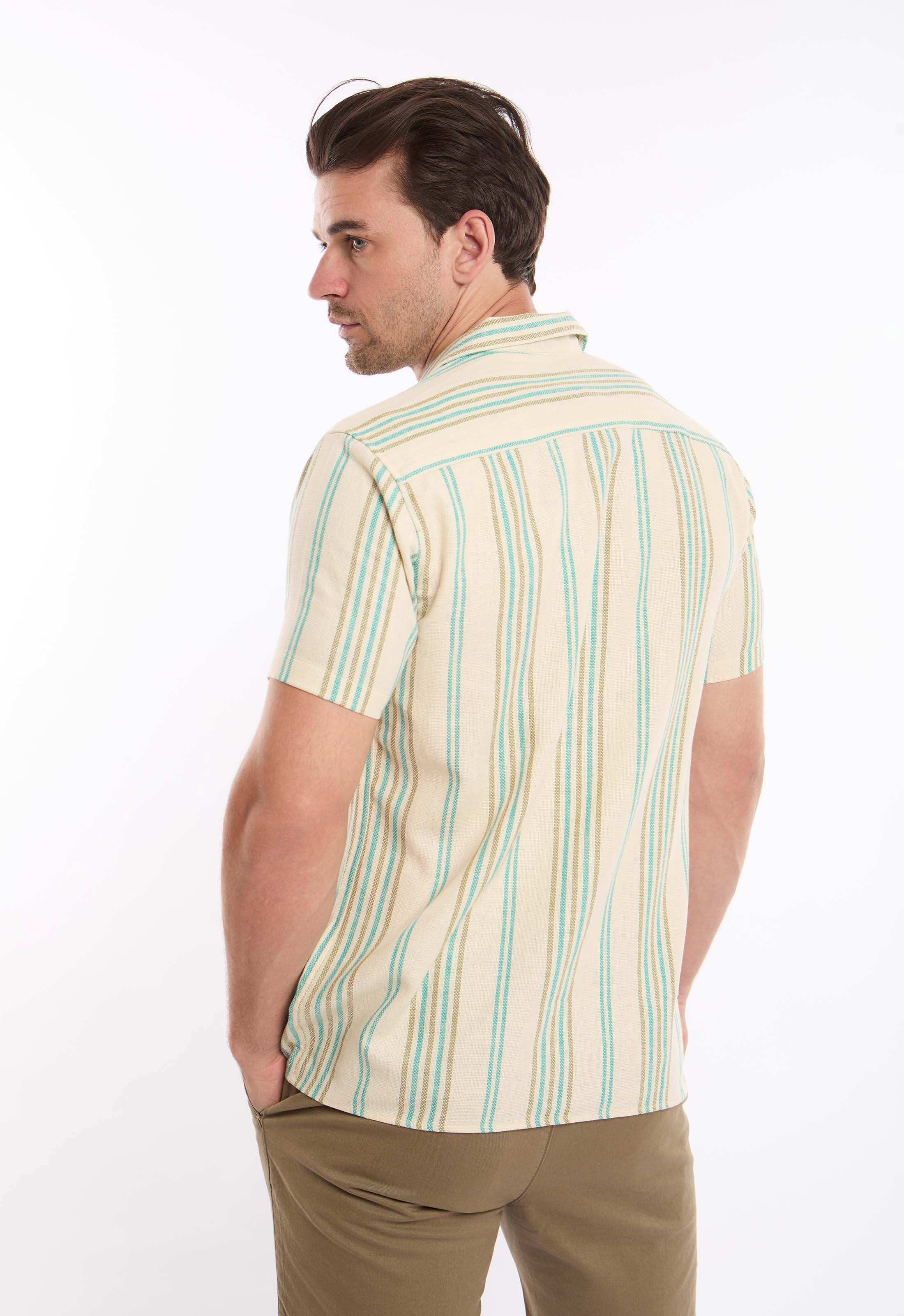 Textured Stripes Casual Summer Shirt