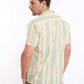 Textured Stripes Casual Summer Shirt