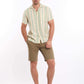 Textured Stripes Casual Summer Shirt
