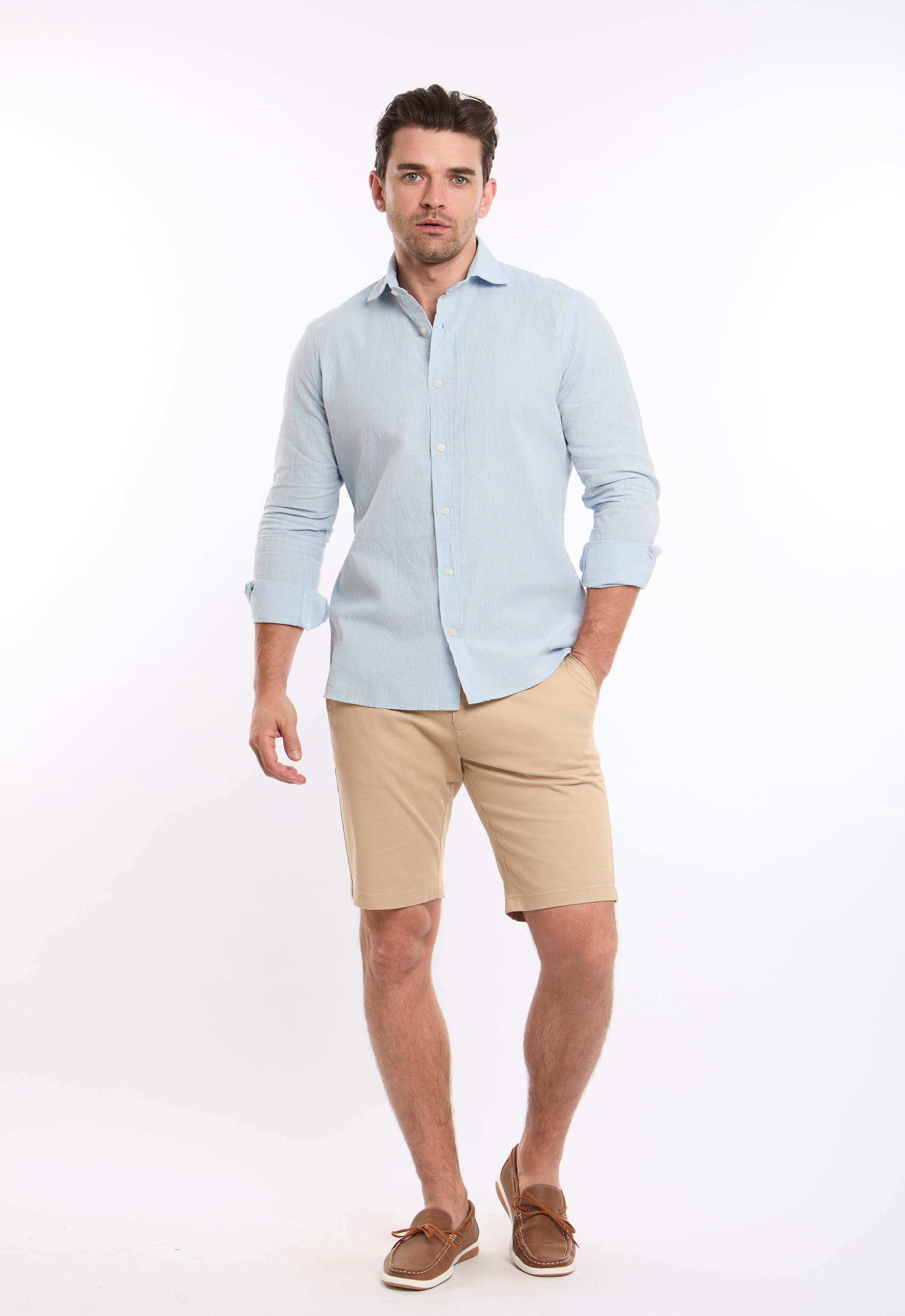 Regular Fit Cotton Textured Shirt