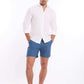 Elastic Waist with Drawstring Swim Shorts