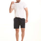 Elastic Waist with Drawstring Swim Shorts