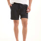 Elastic Waist with Drawstring Swim Shorts
