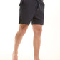 Elastic Waist with Drawstring Swim Shorts