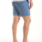 Floral Slip On Cotton Swim Shorts