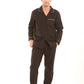 Solid Classic Pajama Set with Pockets